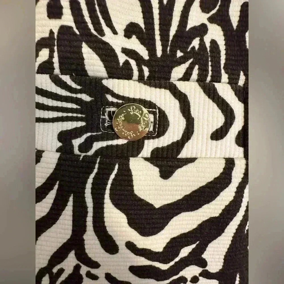 Lilly Pulitzer Layton zebra dress size Small - Picture 3 of 11